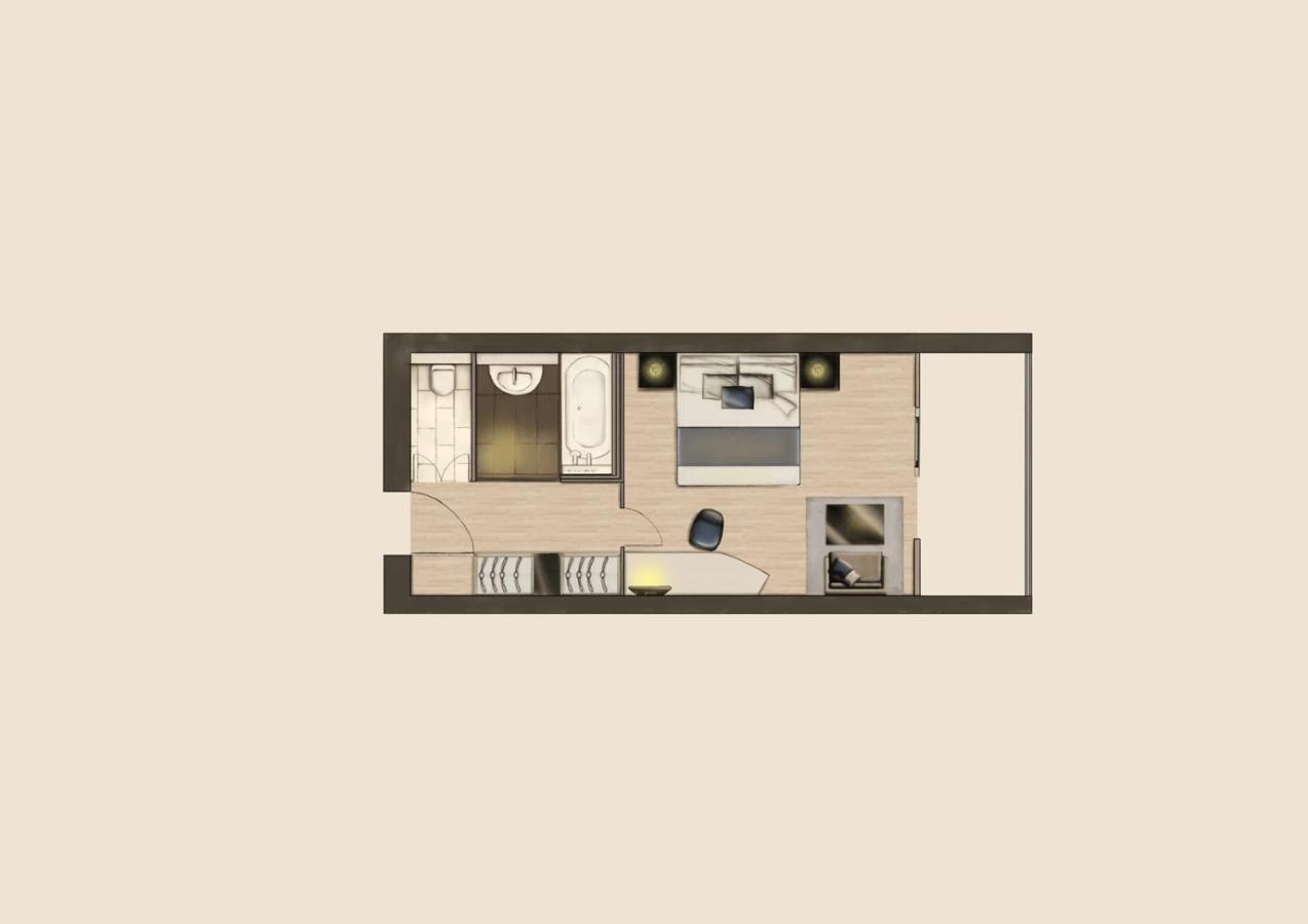 Studio-Apartment mit Meerblick