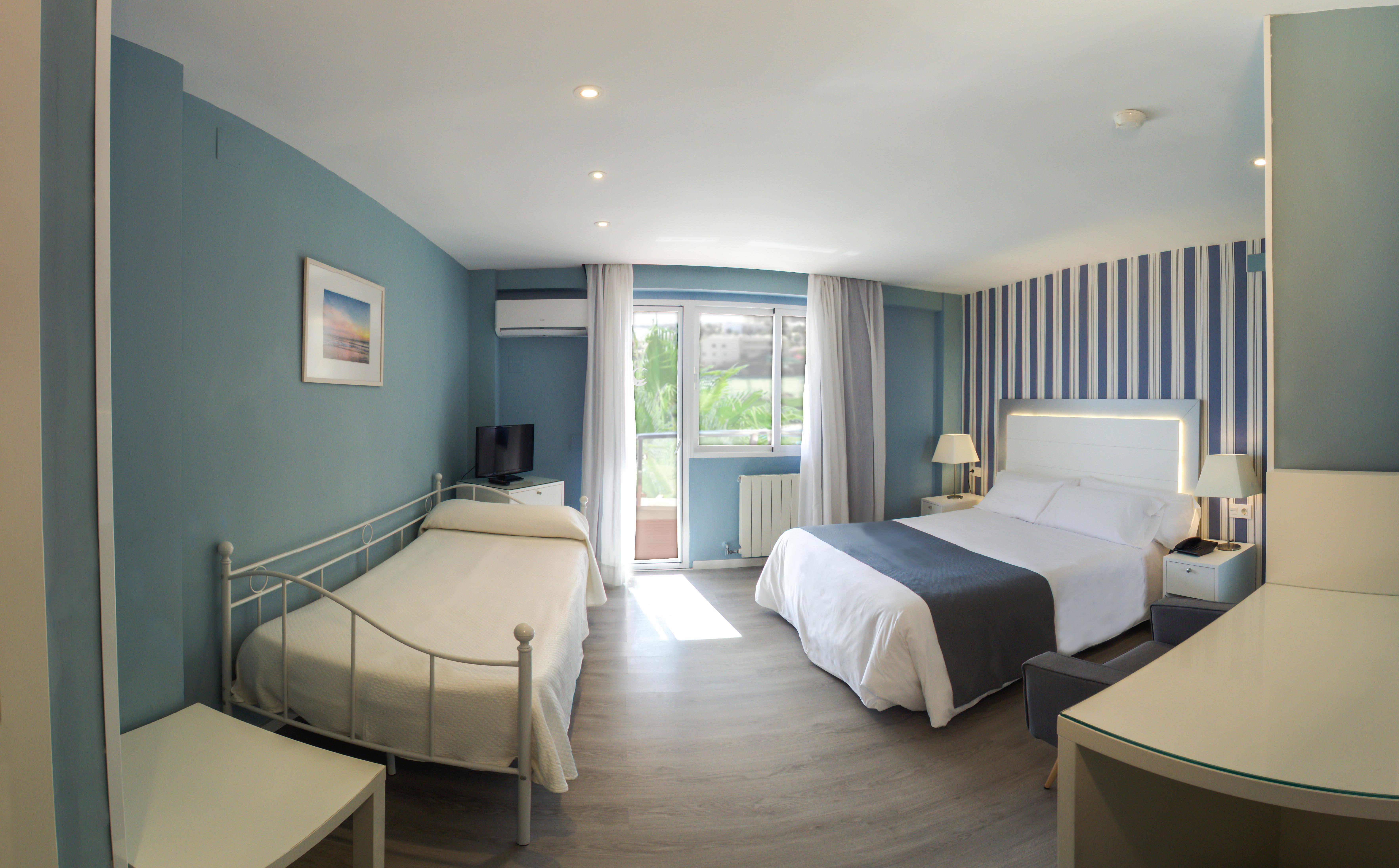 Quarto Duplo ou Twin com Vista Piscina