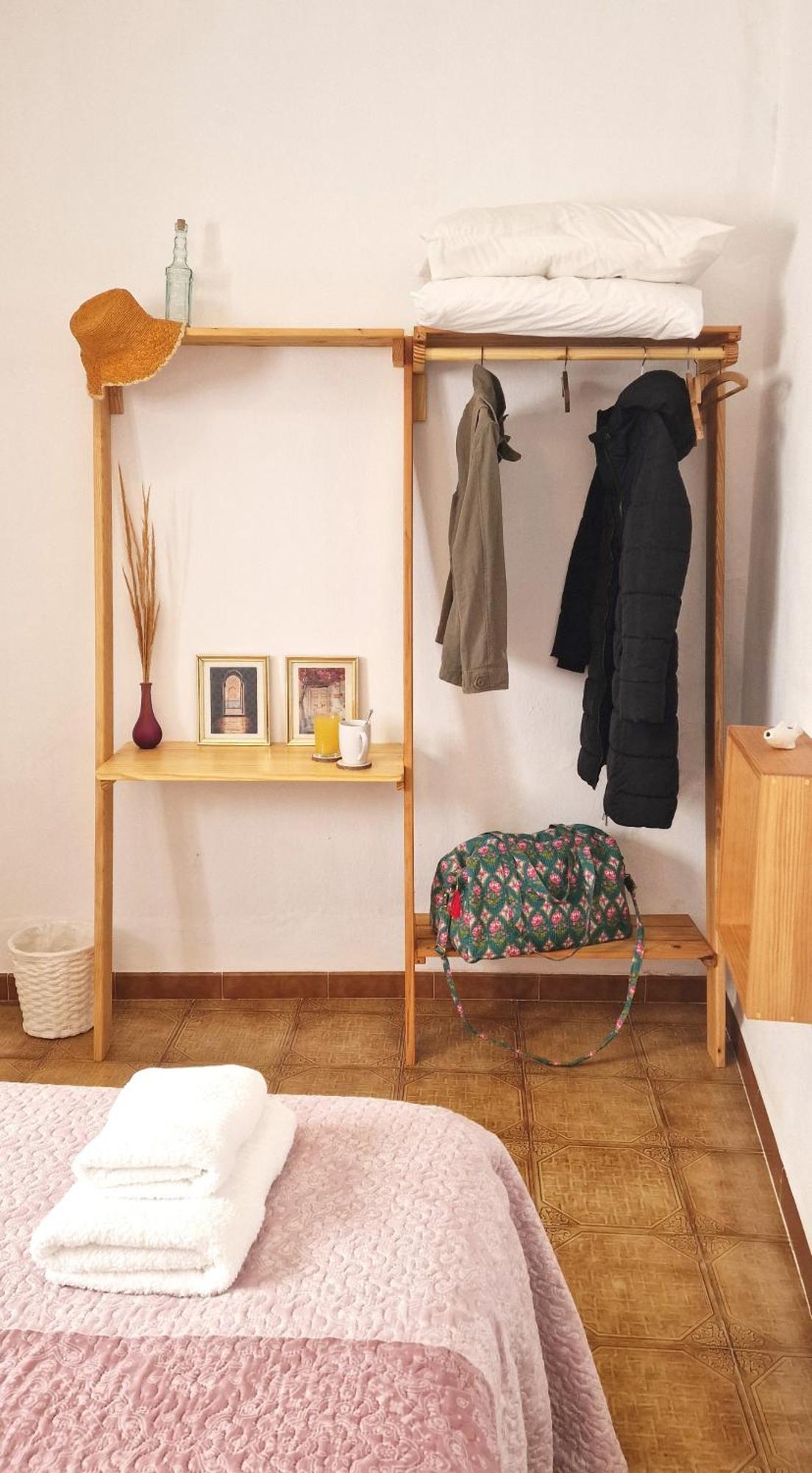 Tweepersoonskamer met 1 of 2 Bedden en Gedeelde Badkamer
