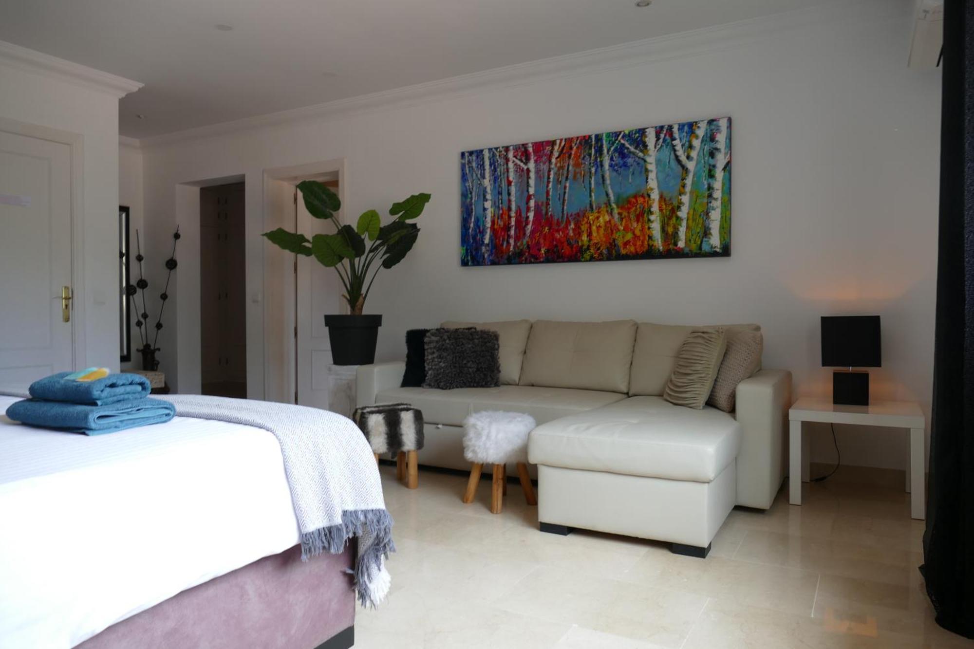 Deluxe Tweepersoonskamer met 1 of 2 Bedden en Uitzicht op de Bergen