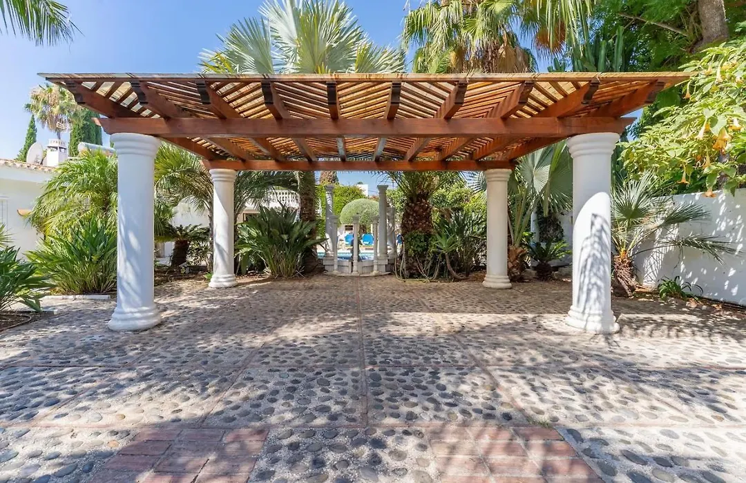 Exclusive Villa Las Palmeras Puerto Banus With Heated Private Swimming Pool, Marbella, Spain-1