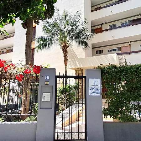 Beachfront Studio Apartment Marbella Center Neptuno Building Tenth Floor-3
