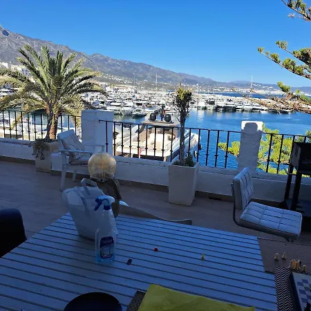 Suite Privado 1A Linea Puerto Banus. Atico Enorme, Vistas Increibles-3