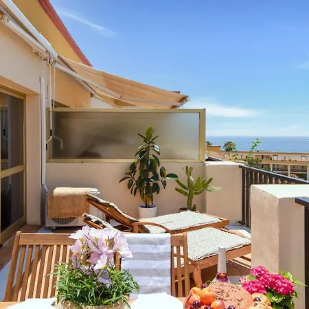 Sea View Studio I Penthouse, Beach Front Urbanization Romana Playa Elviria-2