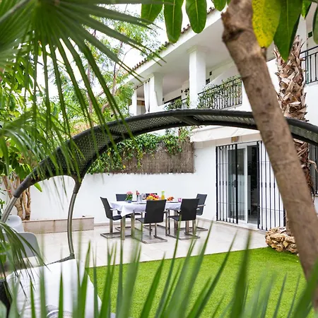 Ab Properties -Design House Marbella- 3 Mn De Puerto Banus Beach - Golden Mile - Tropical Garden And Pool-2