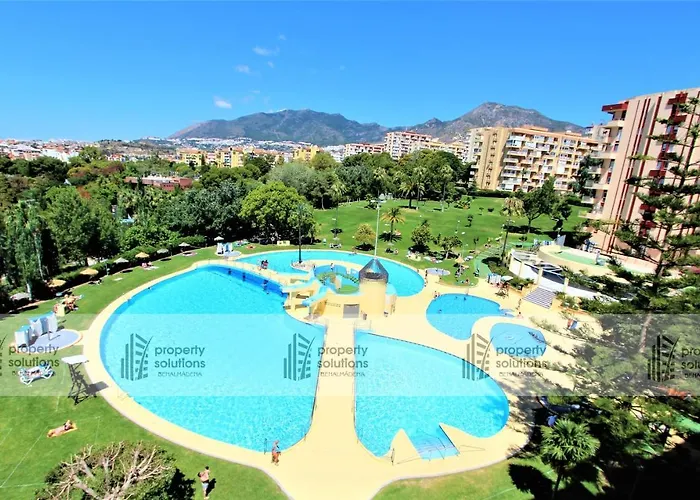 Boetiek 427 Estudio En Jupiter Apartamentos - Vista A La Piscina, El Mar Y Las Montana Benalmádena