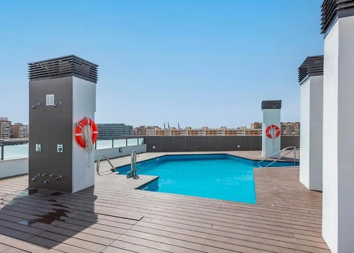 Apartamento La Estacion Malaga By Ruralidays with Pool