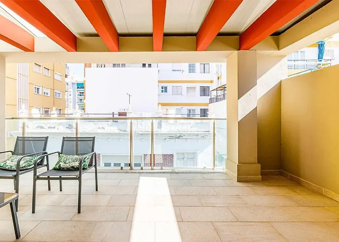 Haustierfreundliches A&N Central Penthouse Terrace Retreat Torre Del Mar