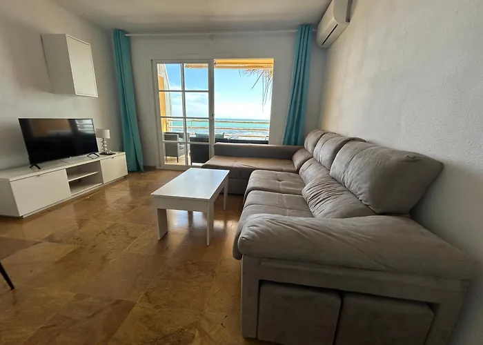 Apartamento Frente Al Mar,Primera Linea Rincón de la Victoria admite animales
