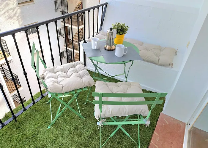 Hexagon Apartment By Namaste Elite Torremolinos aceita animais de estimação